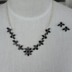 CHARLESTONE BUNDLE AUSTRIAN CRYSTAL & SILVER 3PCSr